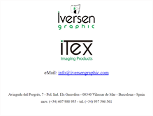 Tablet Screenshot of iversengraphic.com